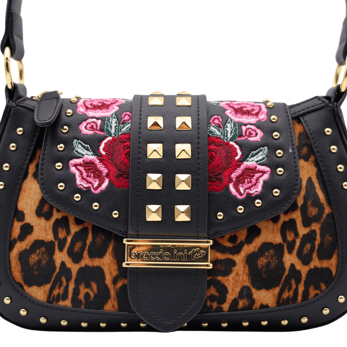 BRACCIALINI BORSA ROCK B18602 NERO
