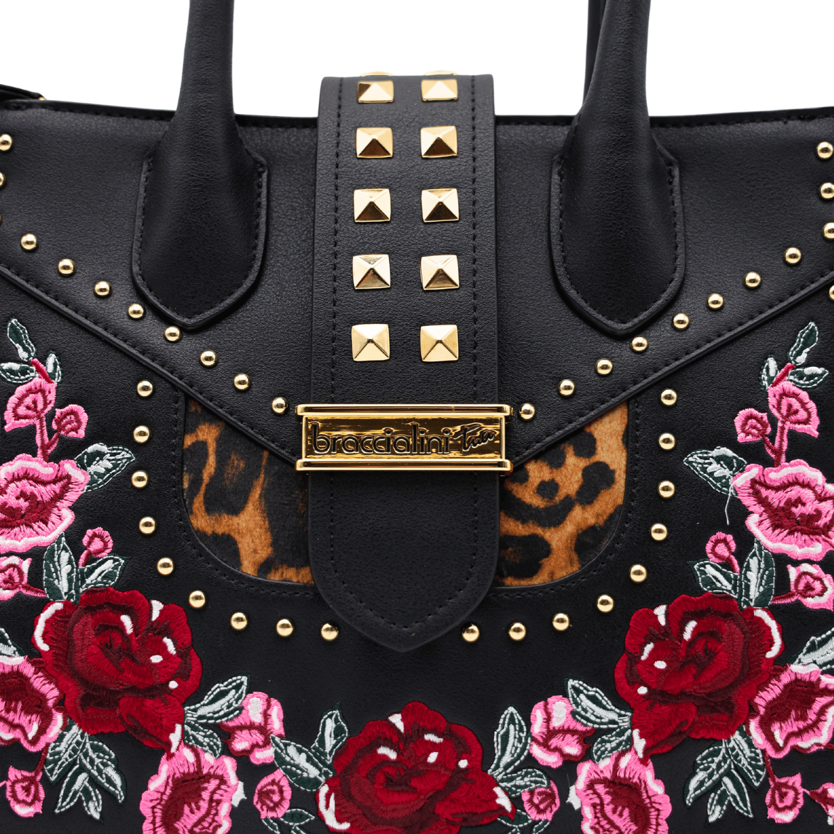 BRACCIALINI BORSA ROCK B18603 NERO