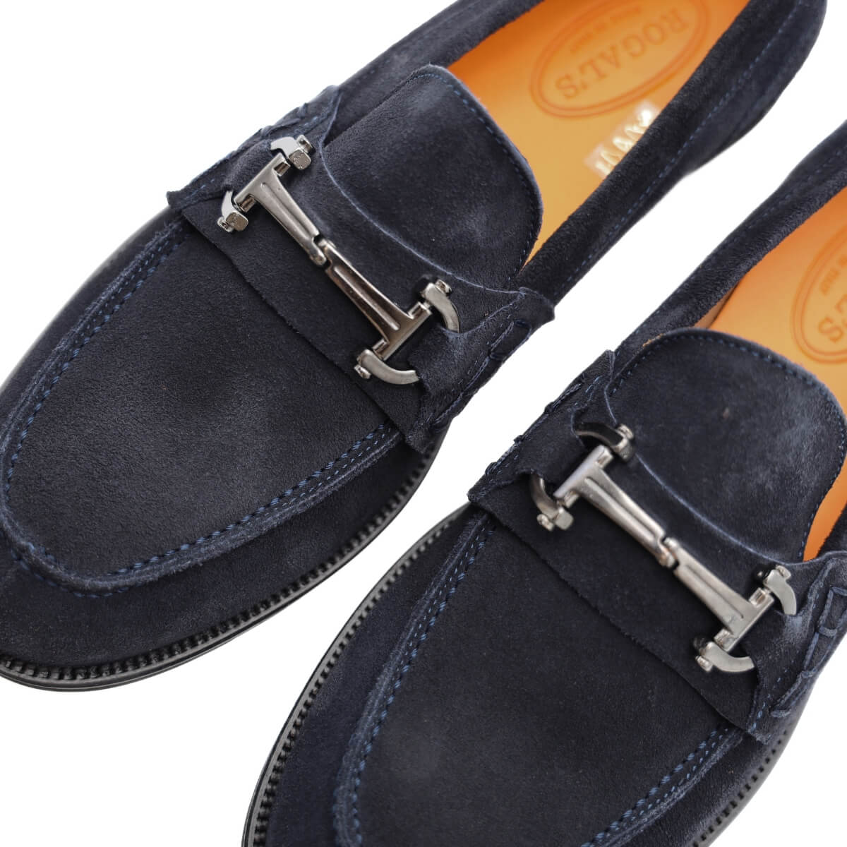 ROGAL'S MOCASSINO CAMOSCIO ORLEANS 3 BLU
