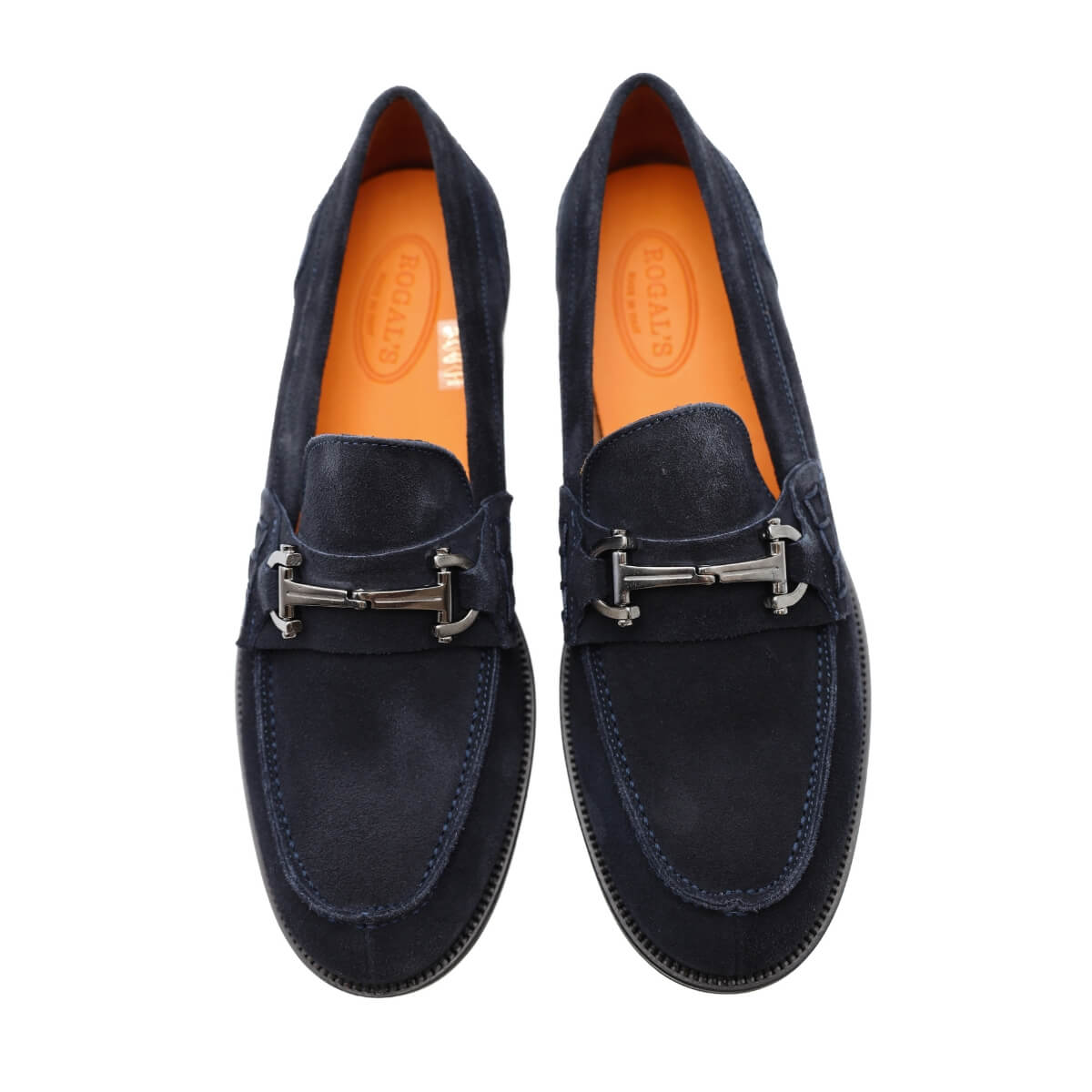 ROGAL'S MOCASSINO CAMOSCIO ORLEANS 3 BLU