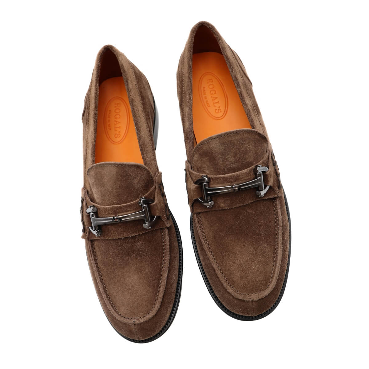 ROGAL'S MOCASSINO CAMOSCIO ORLEANS 3 TABACCO