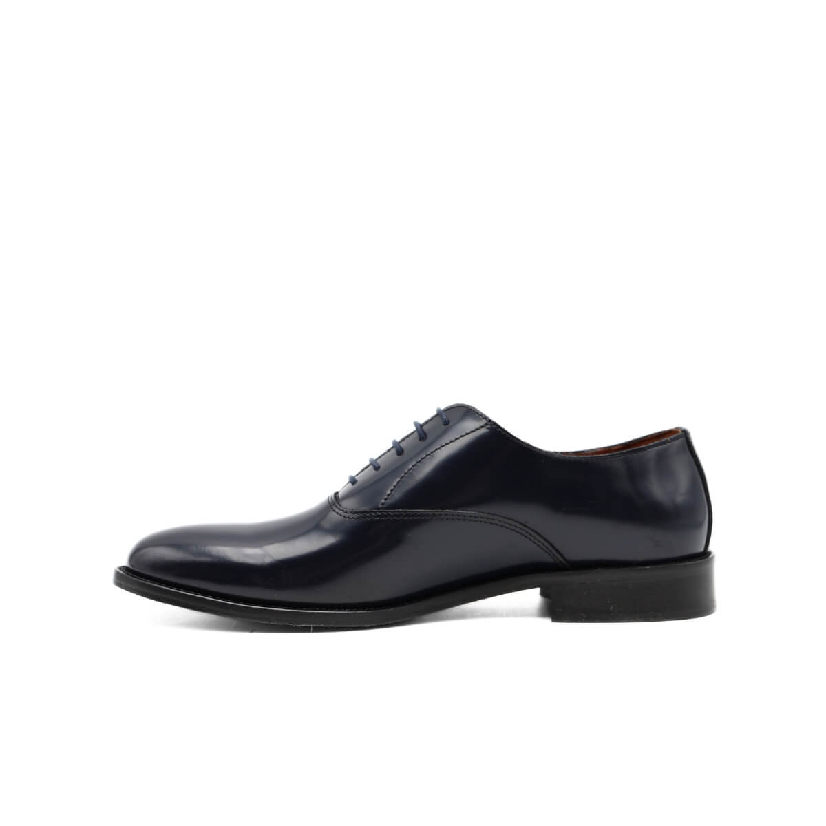ROGAL'S STRINGATA FRANCESINA OXFORD 20 BLU ABRASIVATO