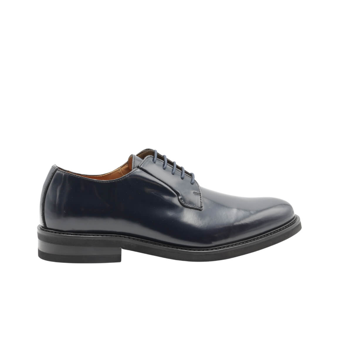 ROGAL'S MOCASSINO STRINGATO VIBRA6 SPAZZOLATO BLU