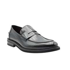 ROGAL'S MOCASSINO VIBRA1 SPAZZOLATO NERO