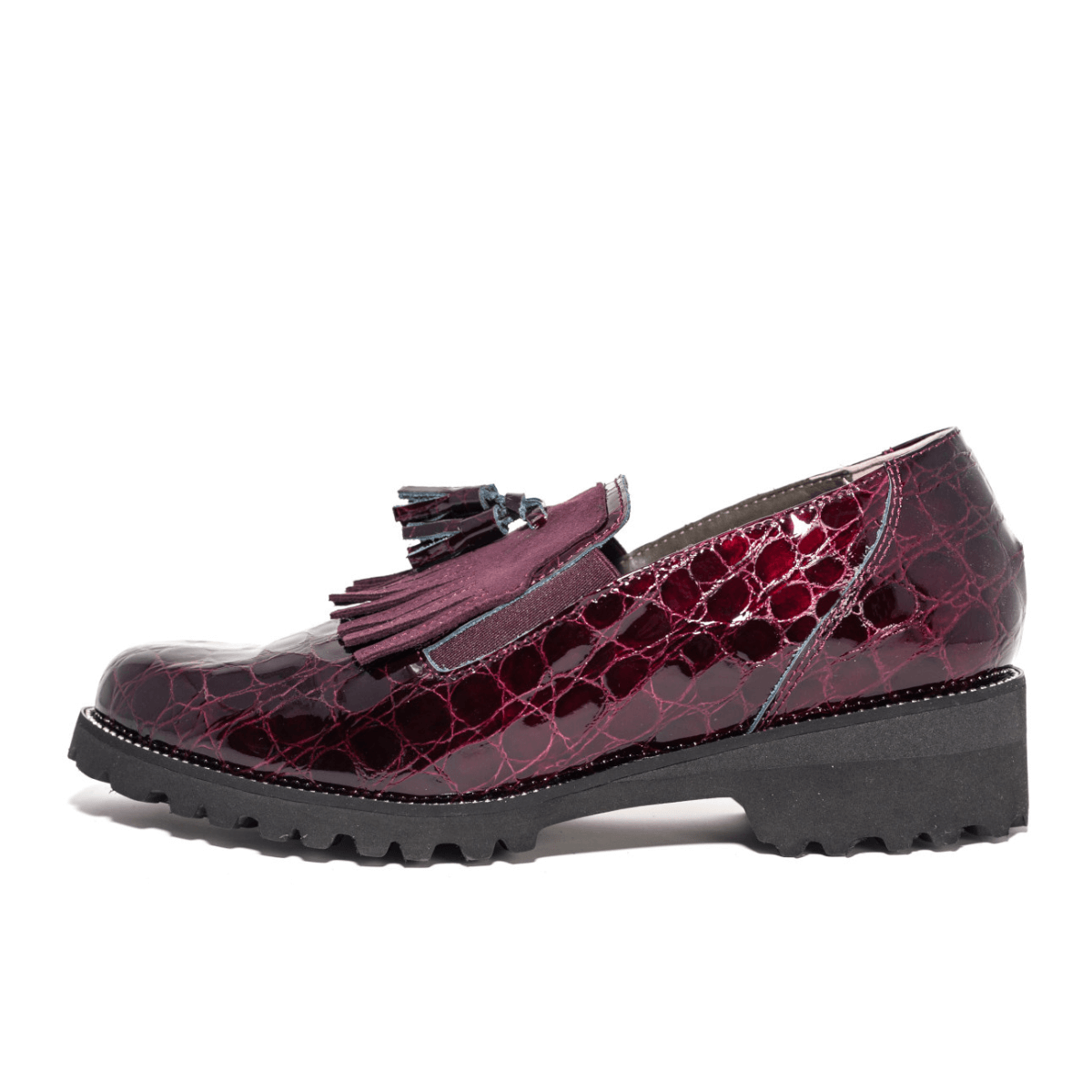 TOMASI SLIPON ROSA COCCO BORDEAUX