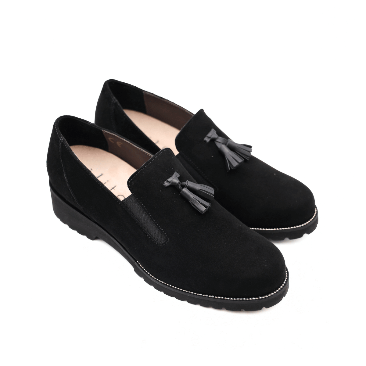 ÈLITE TOMASI SLIPON ROSETTA NERO