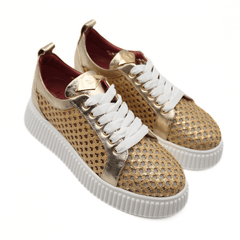 LORENZO MARI SNEAKERS SALLY 22 PLATINO