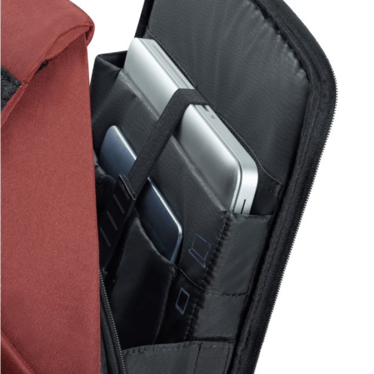 SAMSONITE ZAINO KO8-002-10 SECURIPAK 2.0 MATTONE