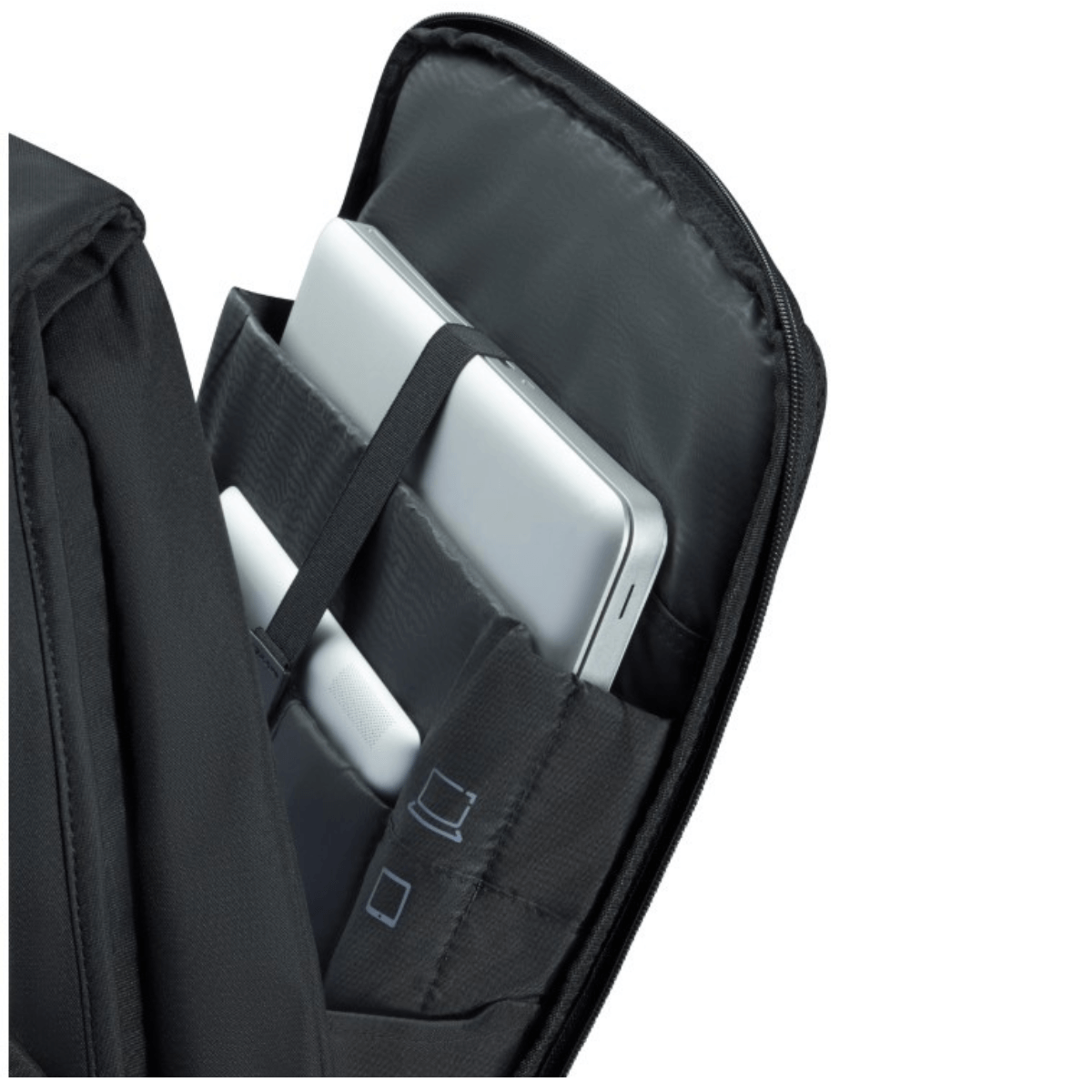 SAMSONITE ZAINO KO8-003-09 SECURIPAK 2.0 NERO