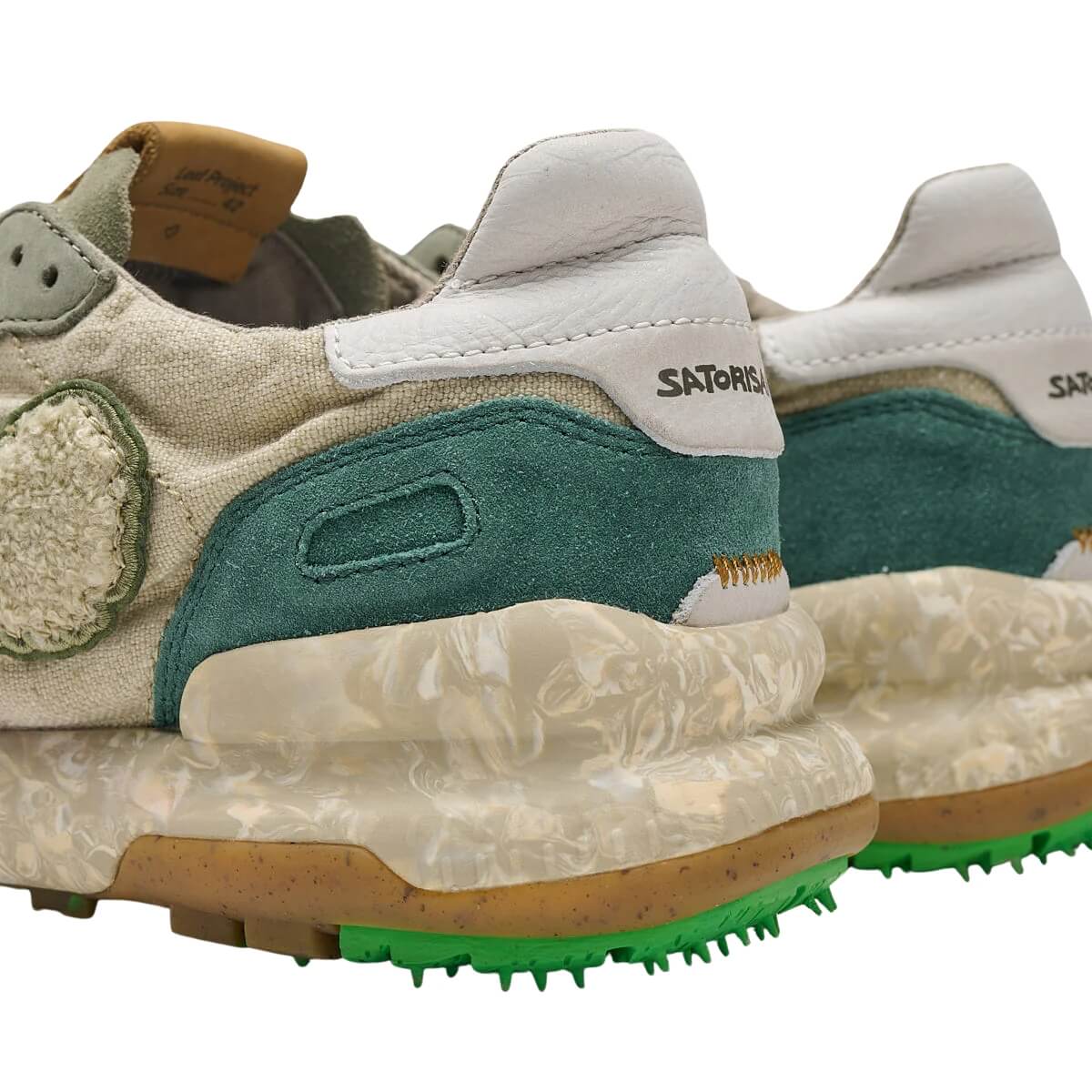 SATORISAN SNEAKERS CHACRONA LINEN URBAN VERDE