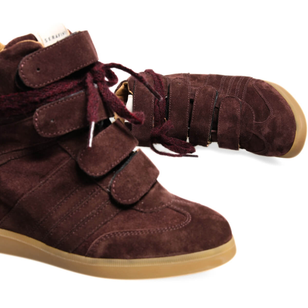 SERAFINI MANHATTAN SNEAKERS ALTA CA126DMAN04 BORDEAUX