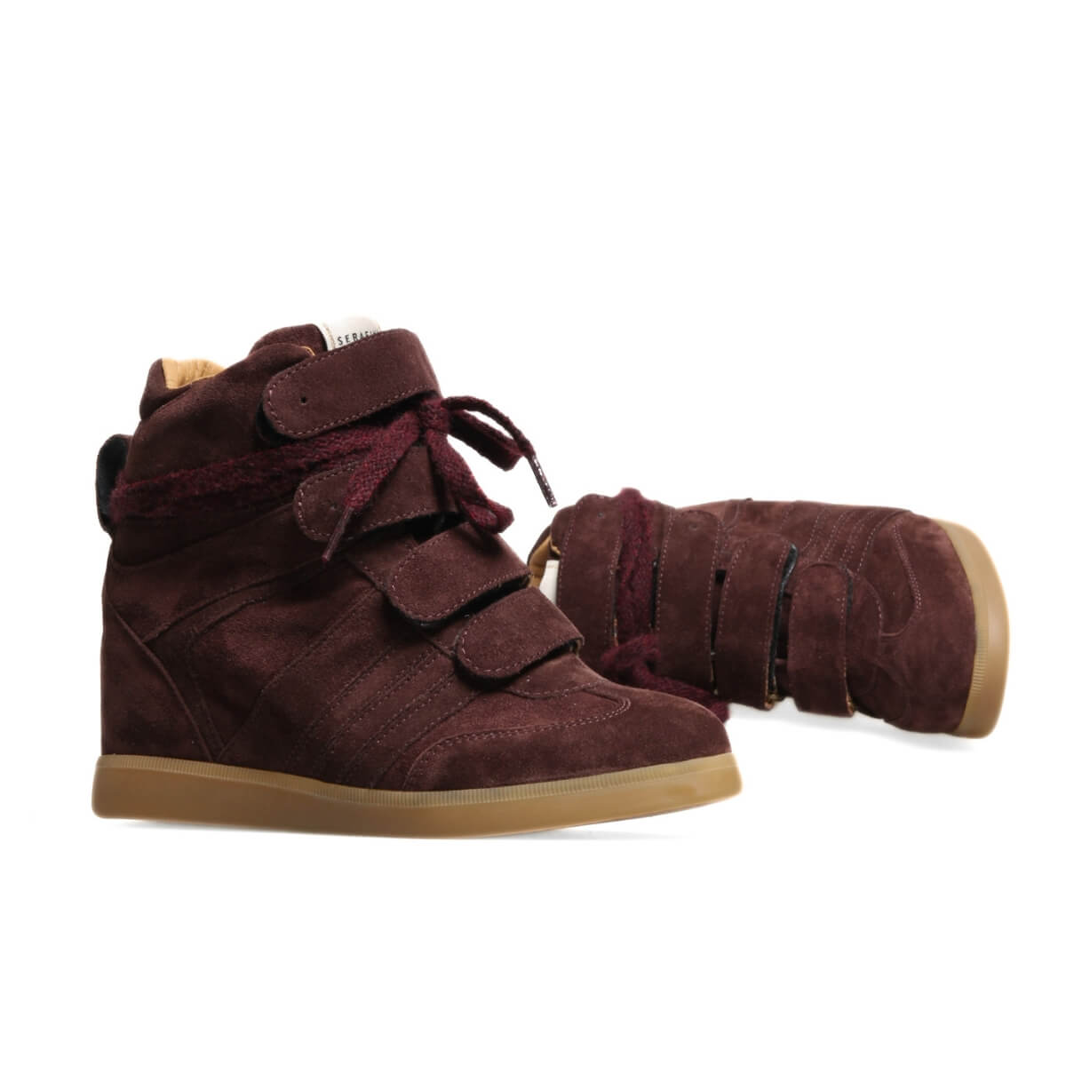 SERAFINI MANHATTAN SNEAKERS ALTA CA126DMAN04 BORDEAUX