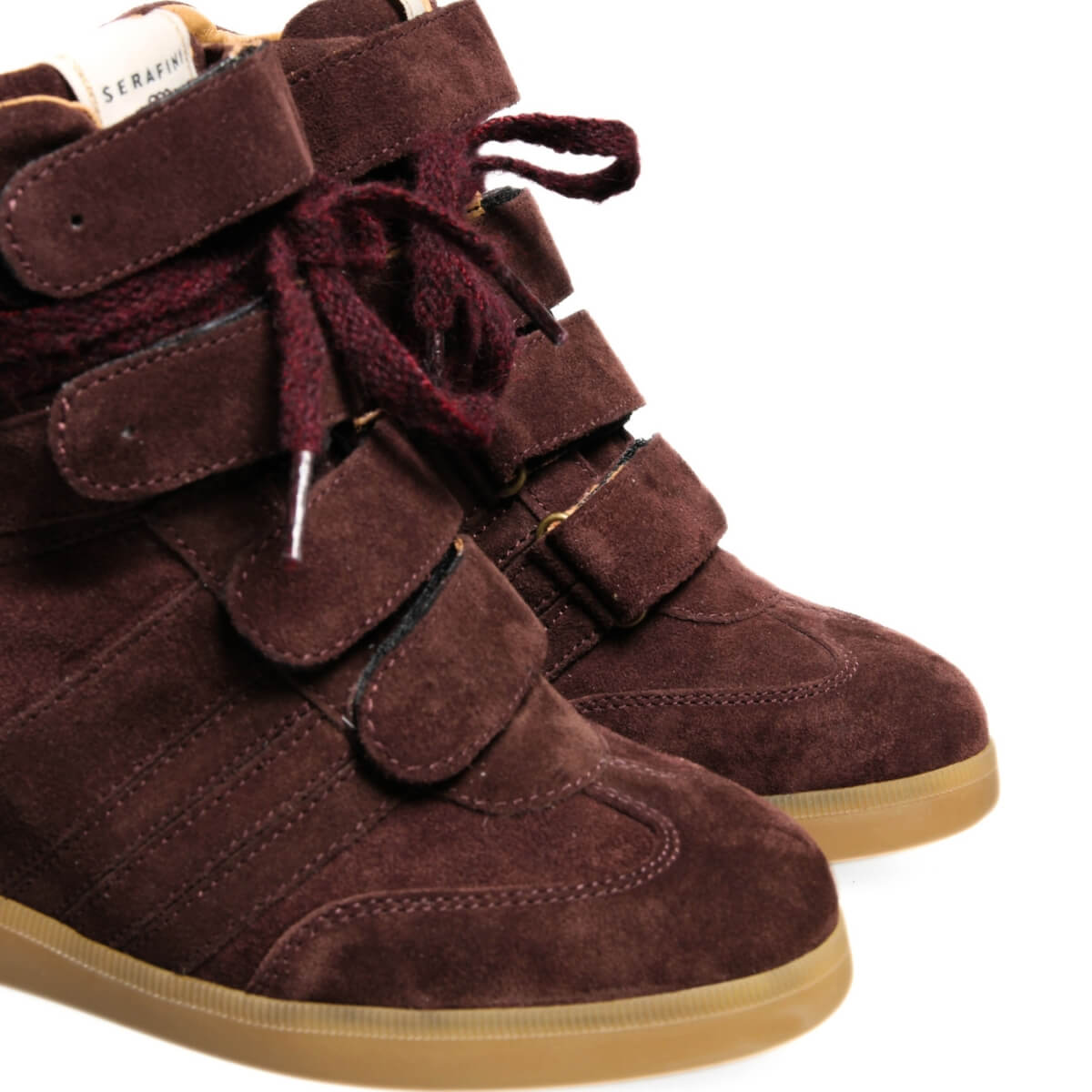 SERAFINI MANHATTAN SNEAKERS ALTA CA126DMAN04 BORDEAUX