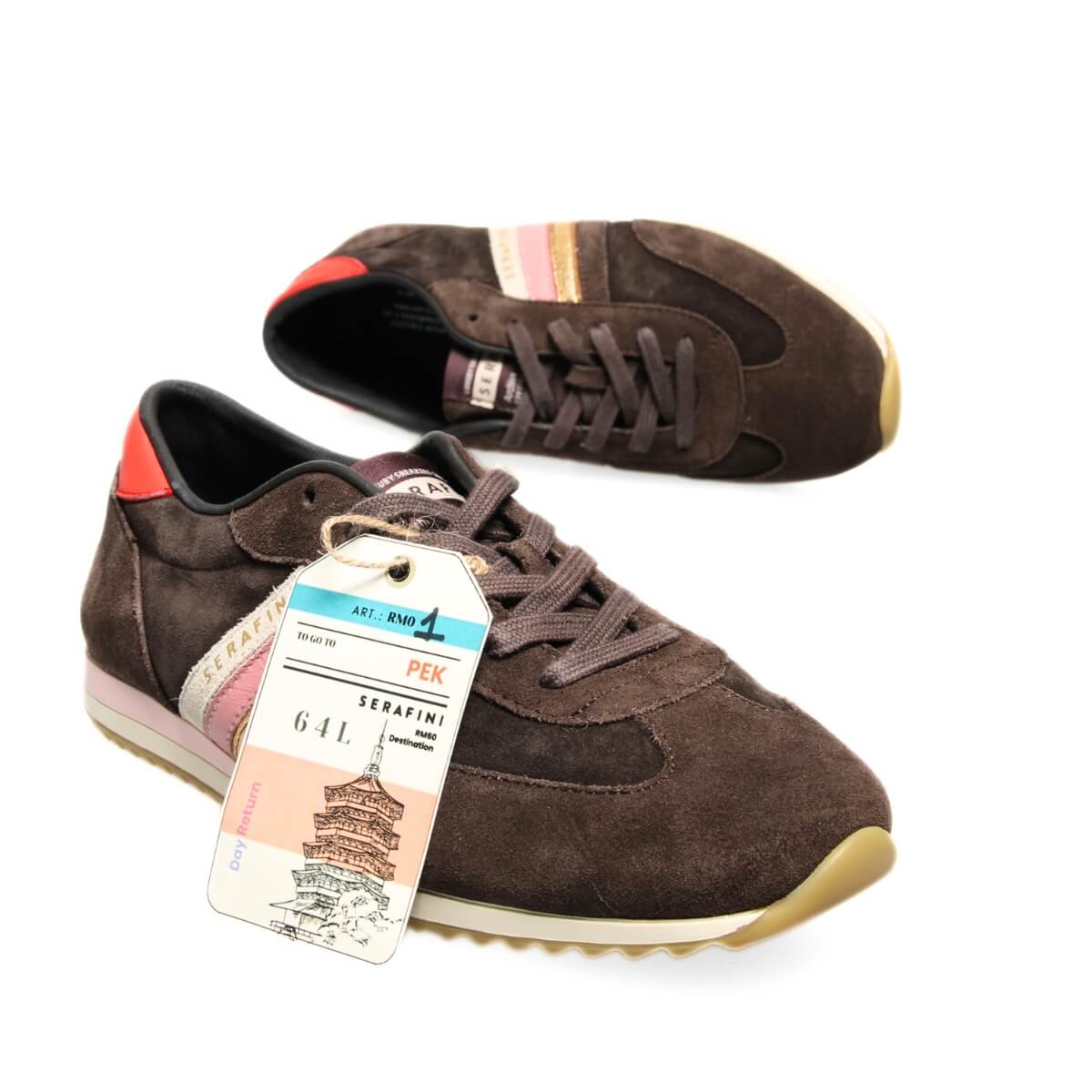 SERAFINI RM60 SNEAKERS CA126XRM01 MARRONE