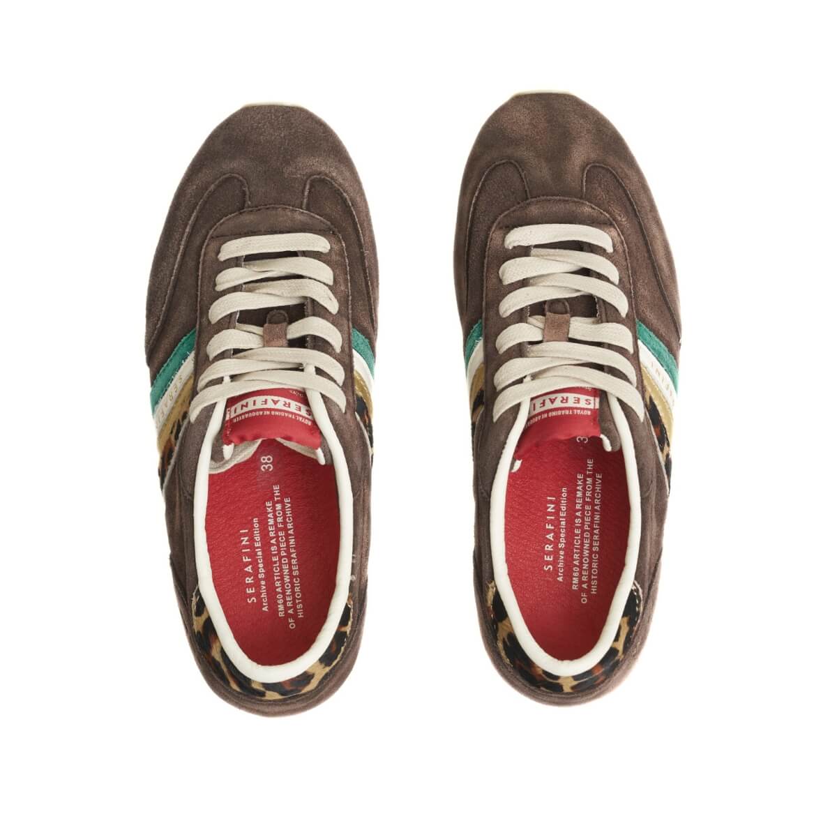 SERAFINI RM60 SNEAKERS CPE26XRM57 MARRONE