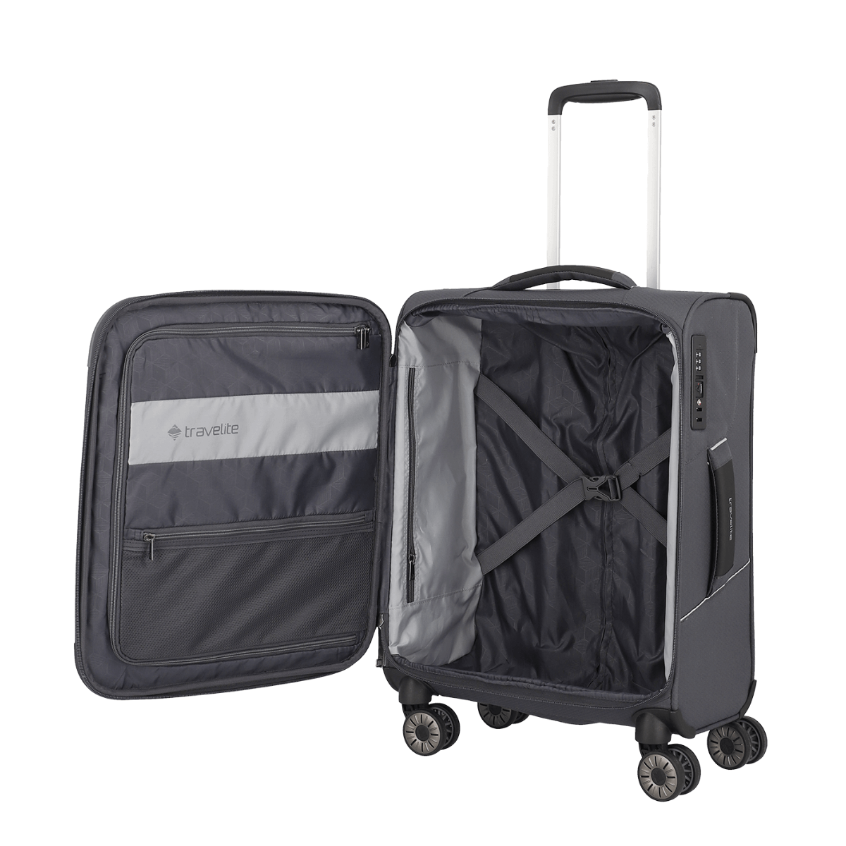 TRAVELITE BAGAGLIO A MANO 92647 04 SKAII ANTRACITE