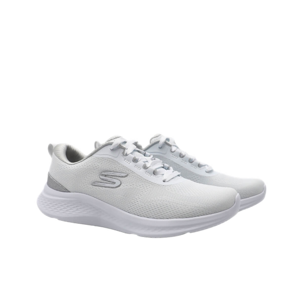 SKECHERS SNEAKERS 150629 WSL GLITTER BIANCO