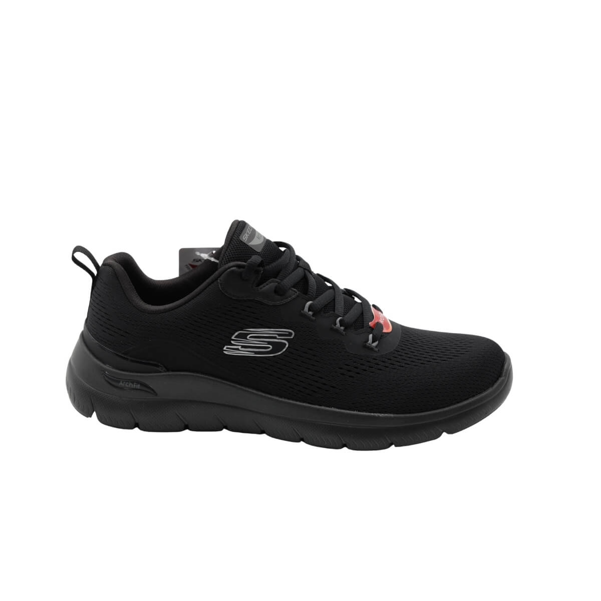 SKECHERS SNEAKERS ARCHFIT 233178 BBK NERO