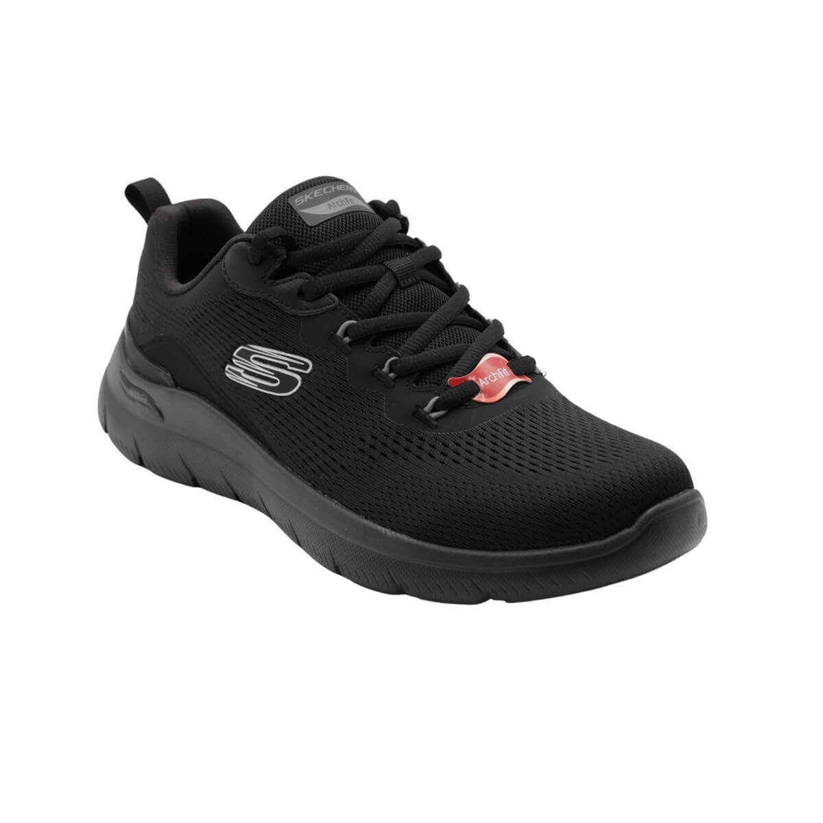 SKECHERS SNEAKERS ARCHFIT 233178 BBK NERO