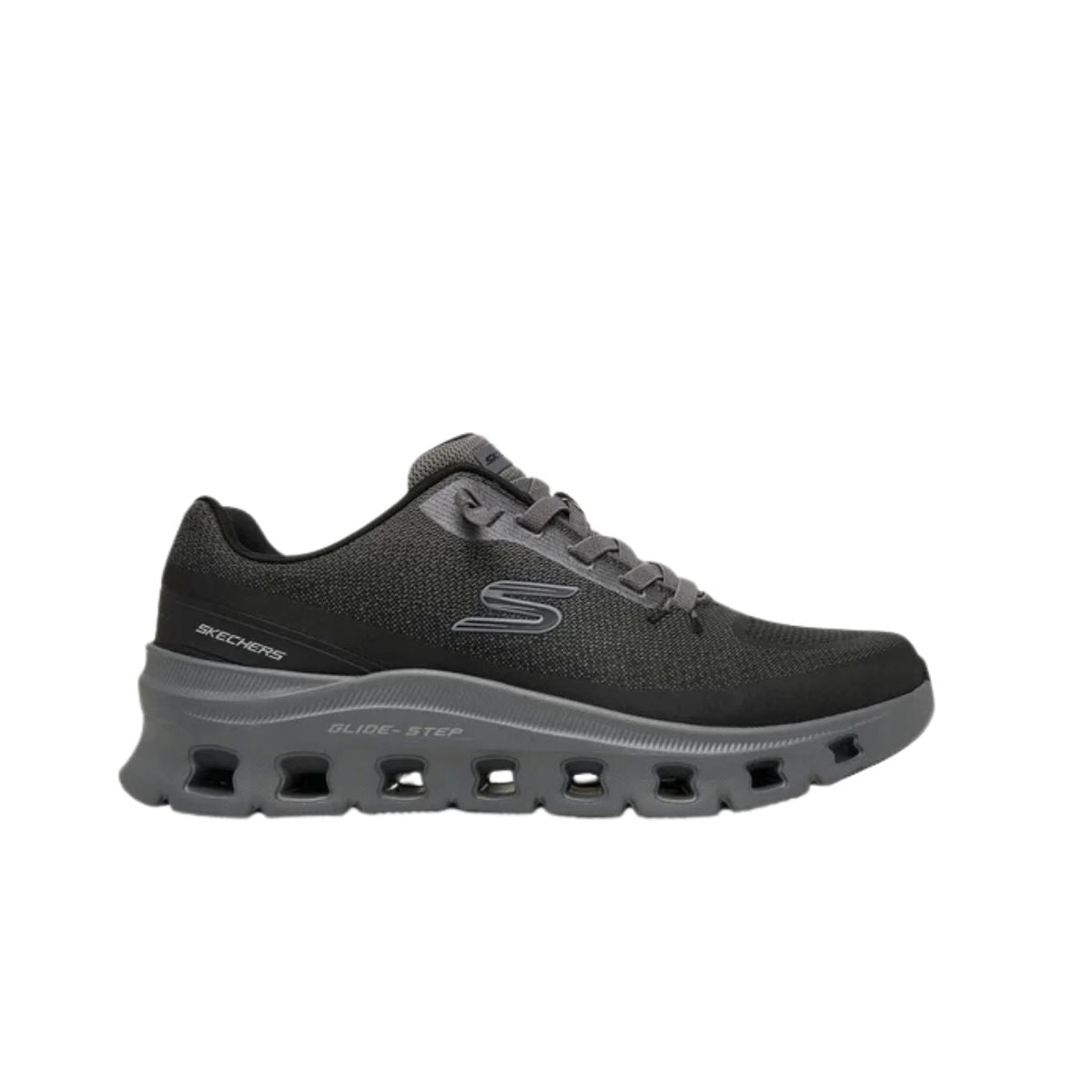 SKECHERS SNEAKERS GLIDE STEP 233132 BKCC NERO