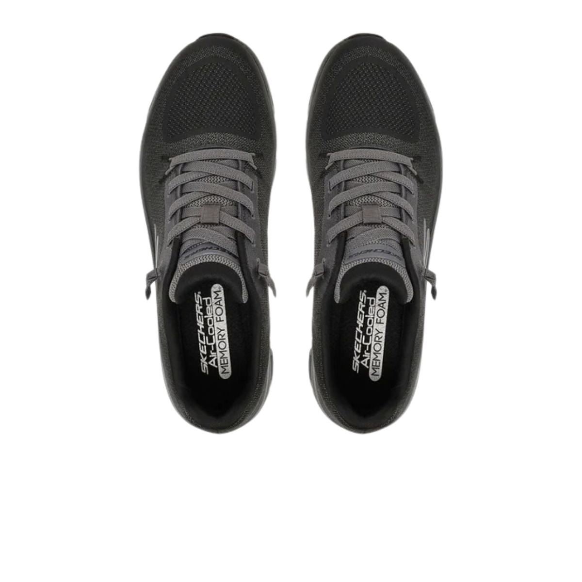 SKECHERS SNEAKERS GLIDE STEP 233132 BKCC NERO