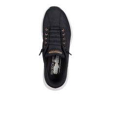 SKECHERS SNEAKERS GOLDEN HOUR 150413 BKRG NERO