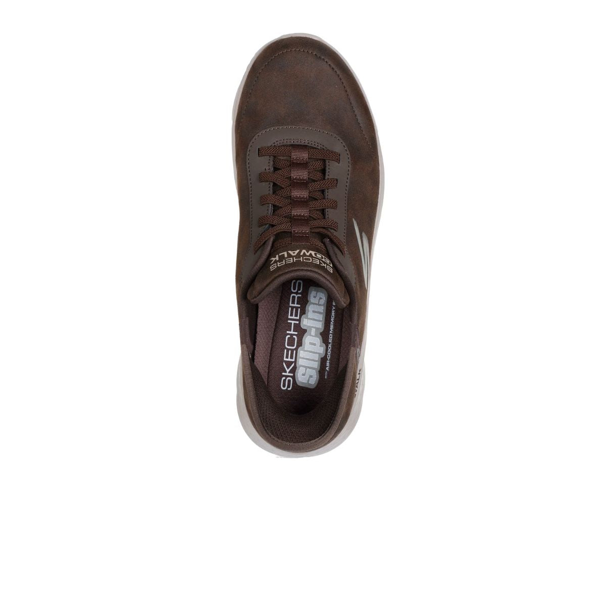 SKECHERS SNEAKERS GO WALK FLEX 216326 BRN MARRONE