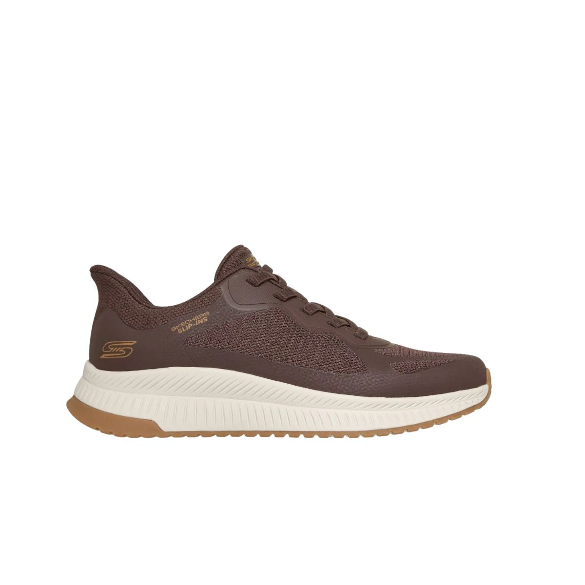 SKECHERS SNEAKERS SLIP INS 118423 CHOC MARRONE