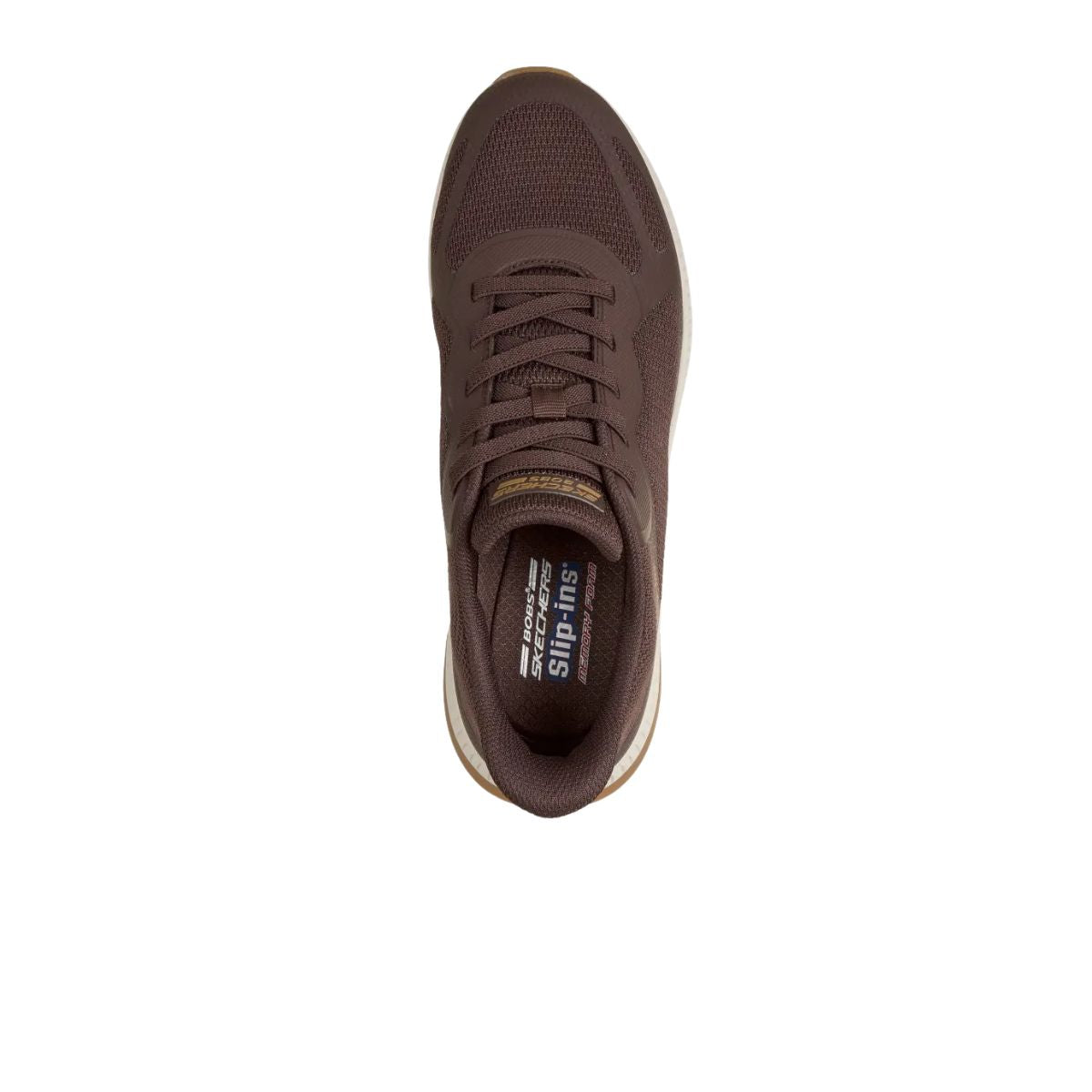 SKECHERS SNEAKERS SLIP INS 118423 CHOC MARRONE
