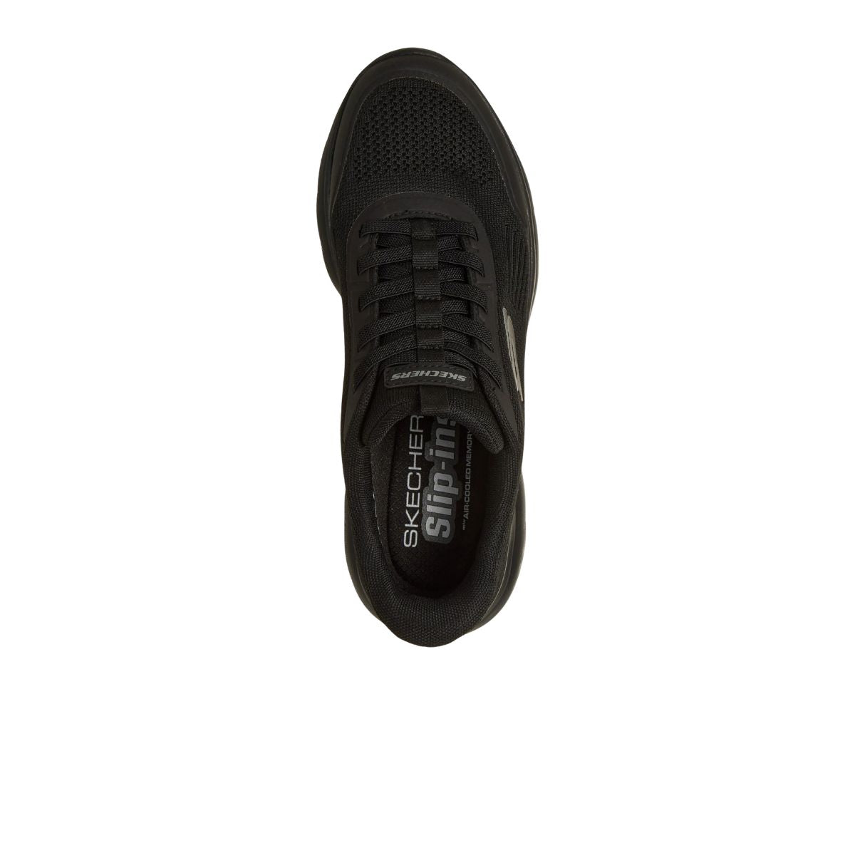 SKECHERS SNEAKERS SLIP INS 233047 BBK NERO