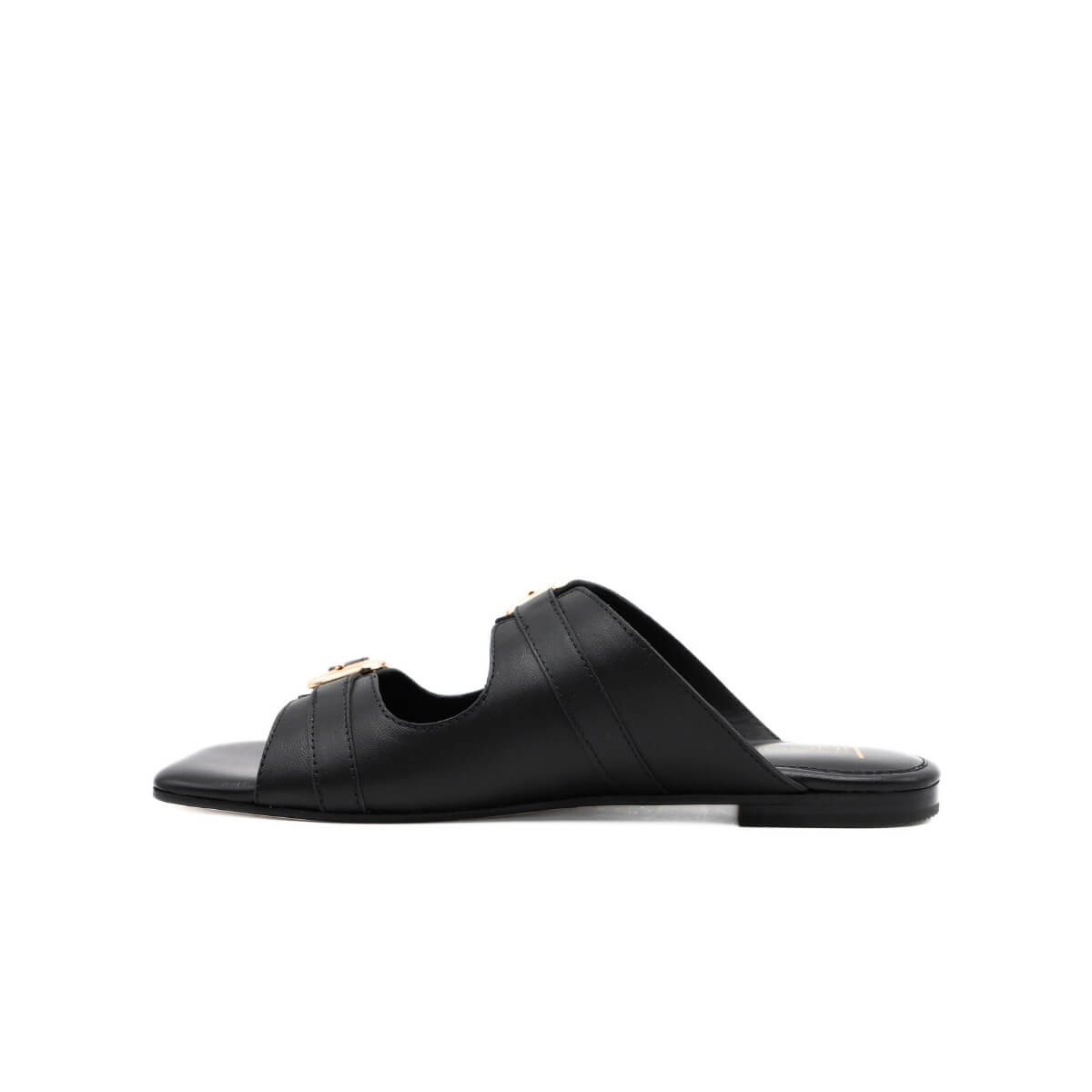 SPAZIO CORRIDONI CIABATTA FASCE 8574R NERO