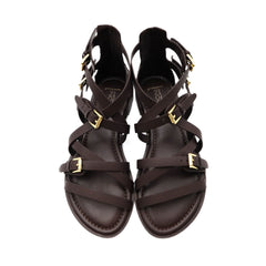 SPAZIO CORRIDONI SANDALO SCHIAVA 8549 MARRONE