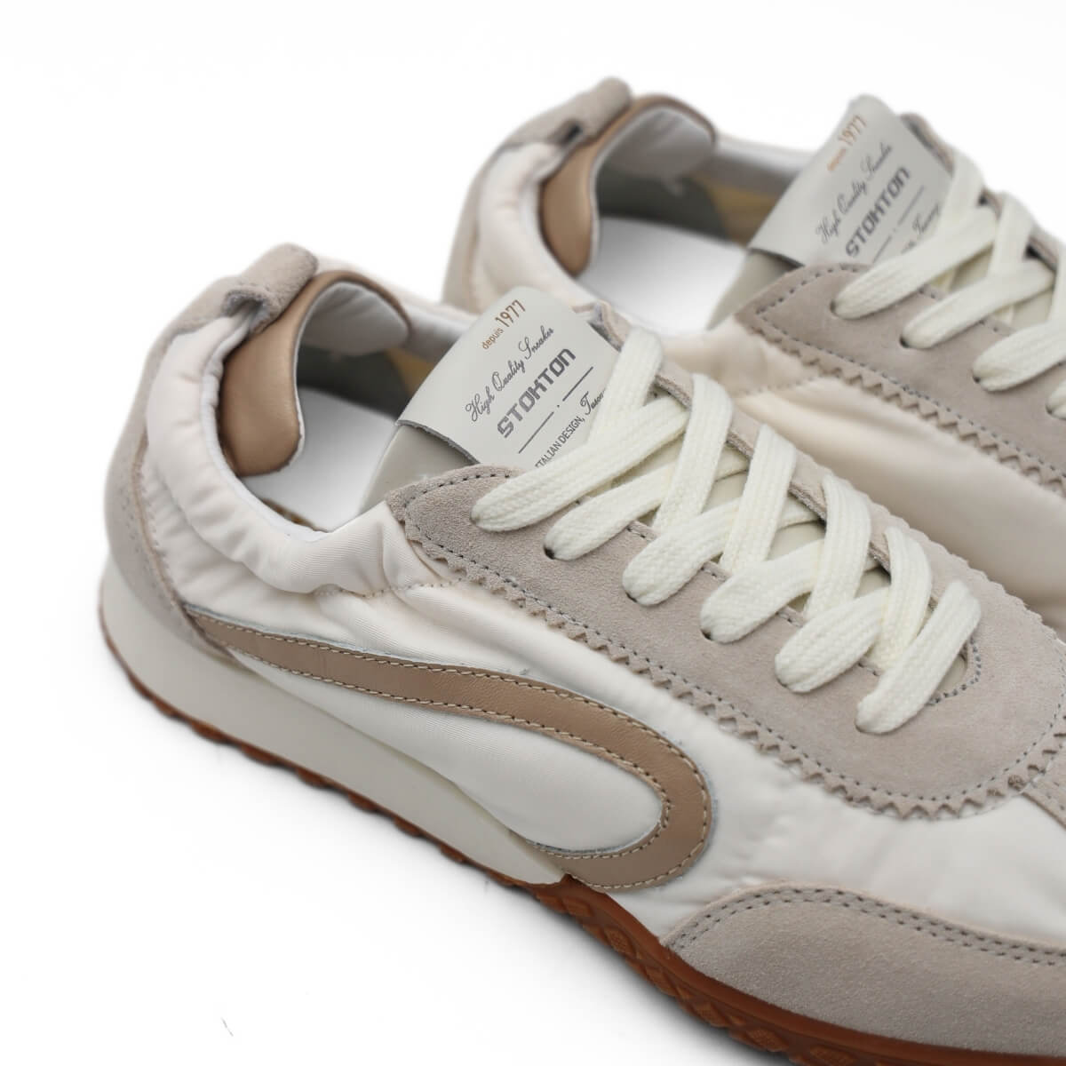 STOKTON SNEAKERS FLAIRE BIANCO