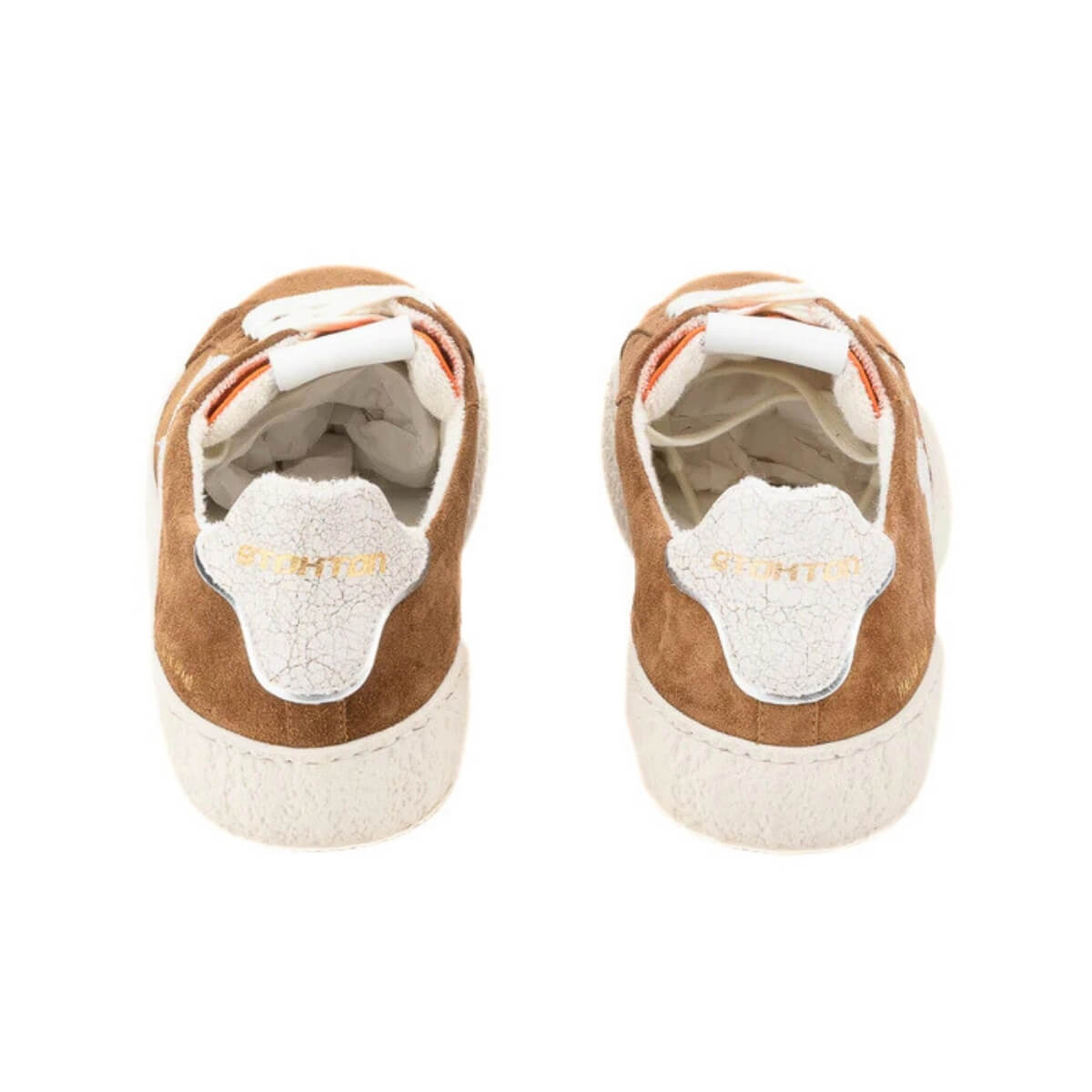 STOKTON SNEAKERS POWER SUEDE CUOIO