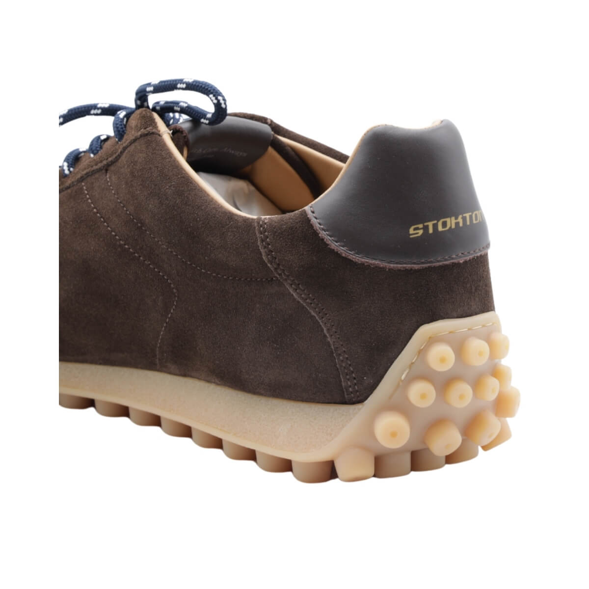 STOKTON SNEAKERS GOLITO 005 CAMOSCIO MARRONE