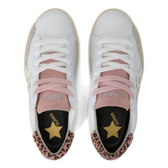 SUN68 SNEAKER Z44114-0104 BIANCO ROSA