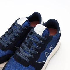 SUN68 SNEAKER Z34203-07 LUREX BLU