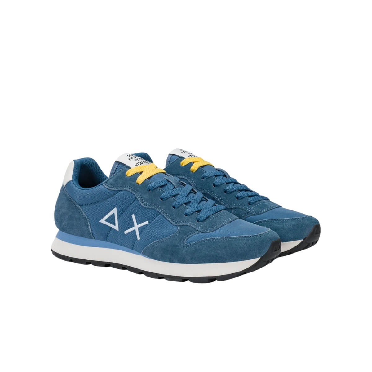 Sneakers azzurre SUN68 Tom Solid uomo