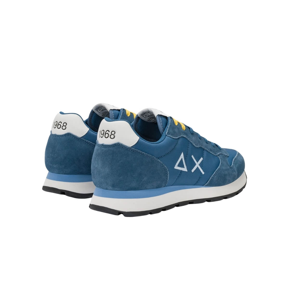 Sneakers azzurre SUN68 Tom Solid uomo