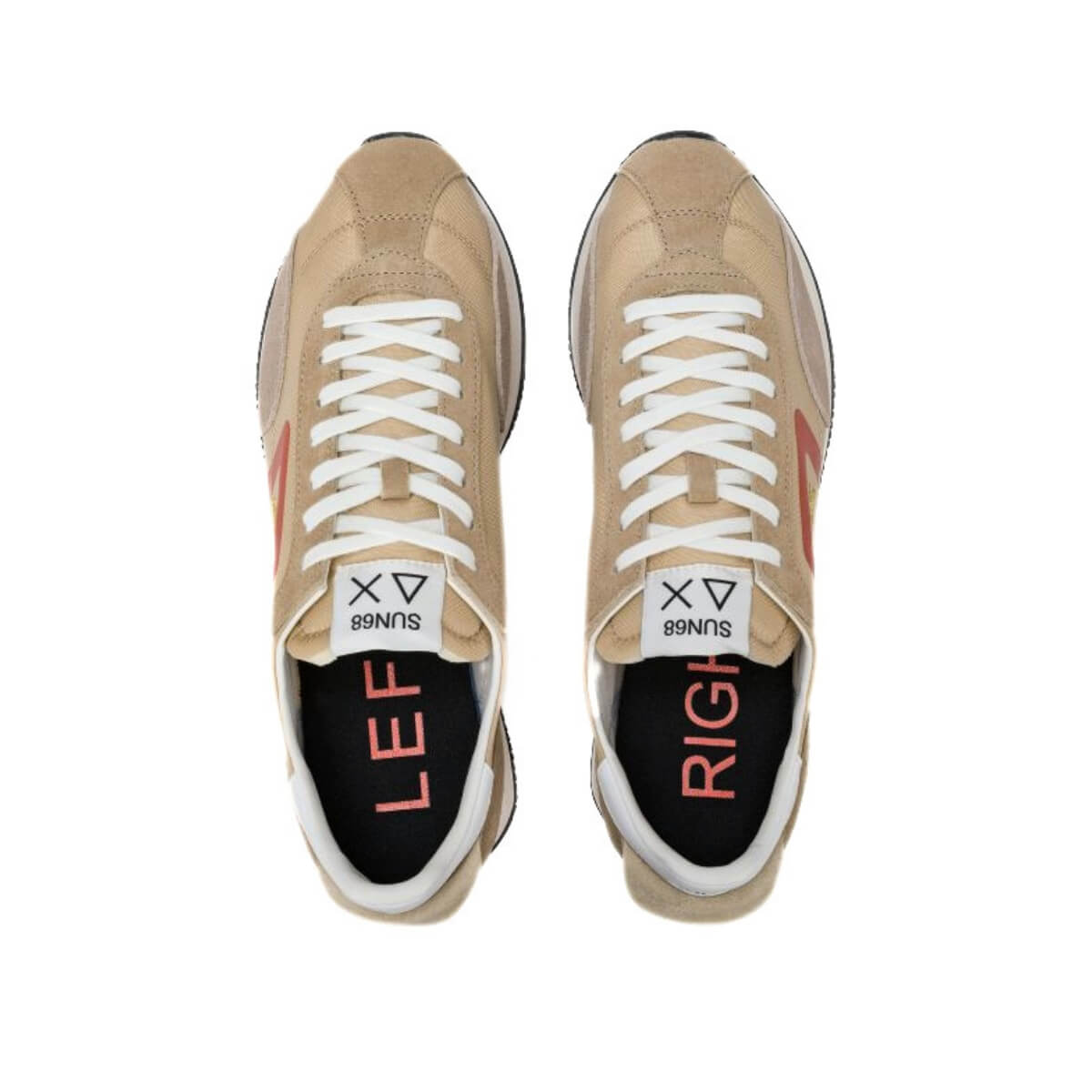 SUN68 SNEAKERS RETRO BZ36124 16 BEIGE