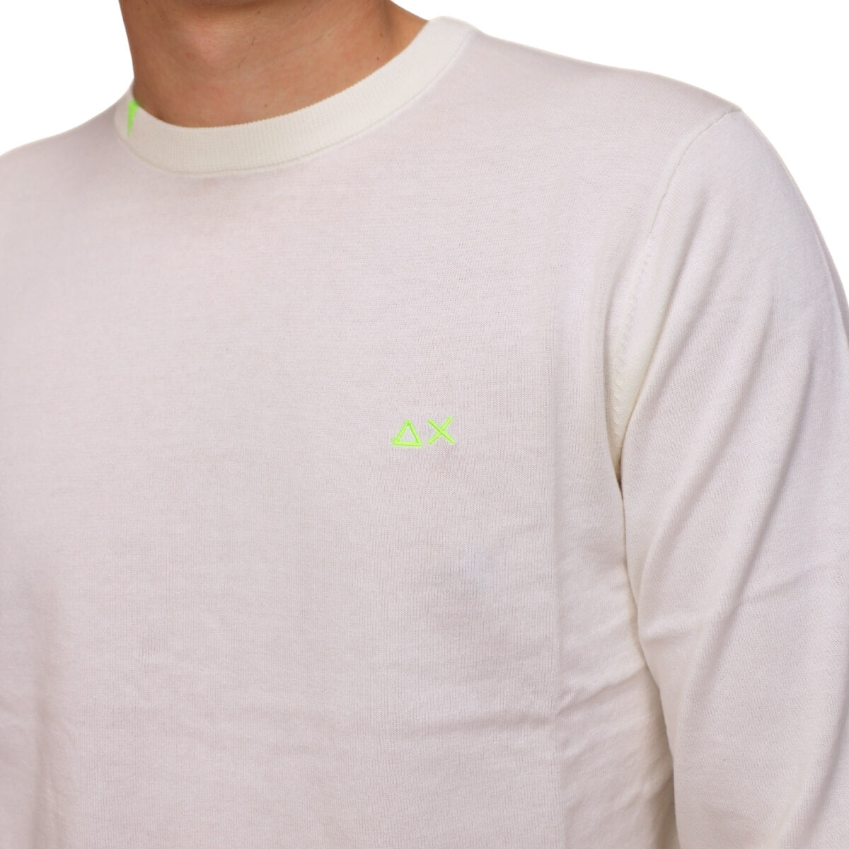 SUN68 MAGLIONCINO K36160 31 BIANCO