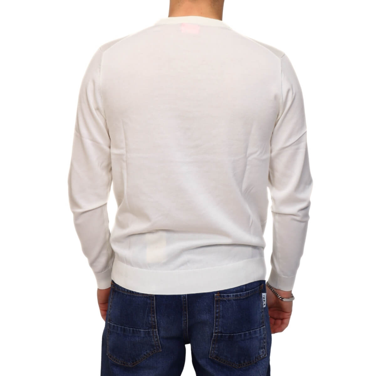 SUN68 MAGLIONCINO K36160 31 BIANCO