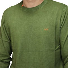 SUN68 MAGLIONCINO K36160 37 VERDE MILITARE