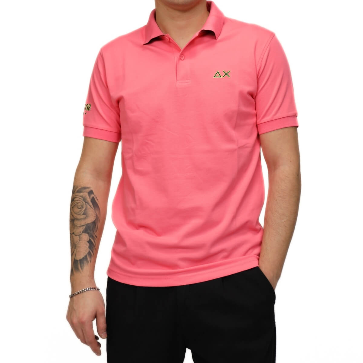 SUN68 POLO A36150 20 FUXIA