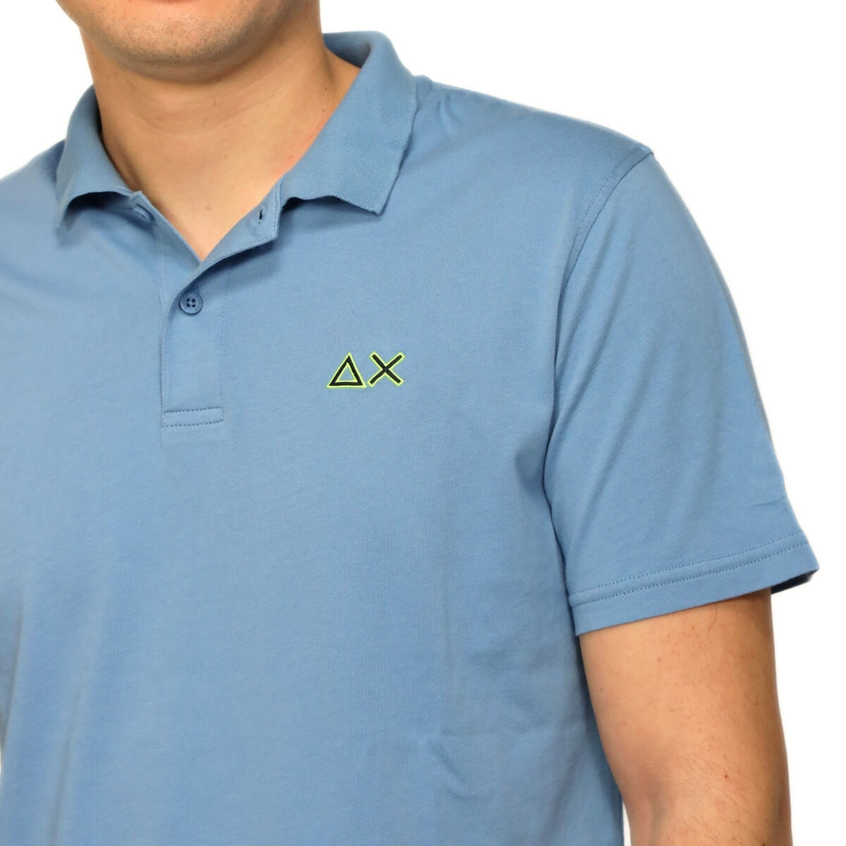 SUN68 POLO A36160 56 AZZURRO