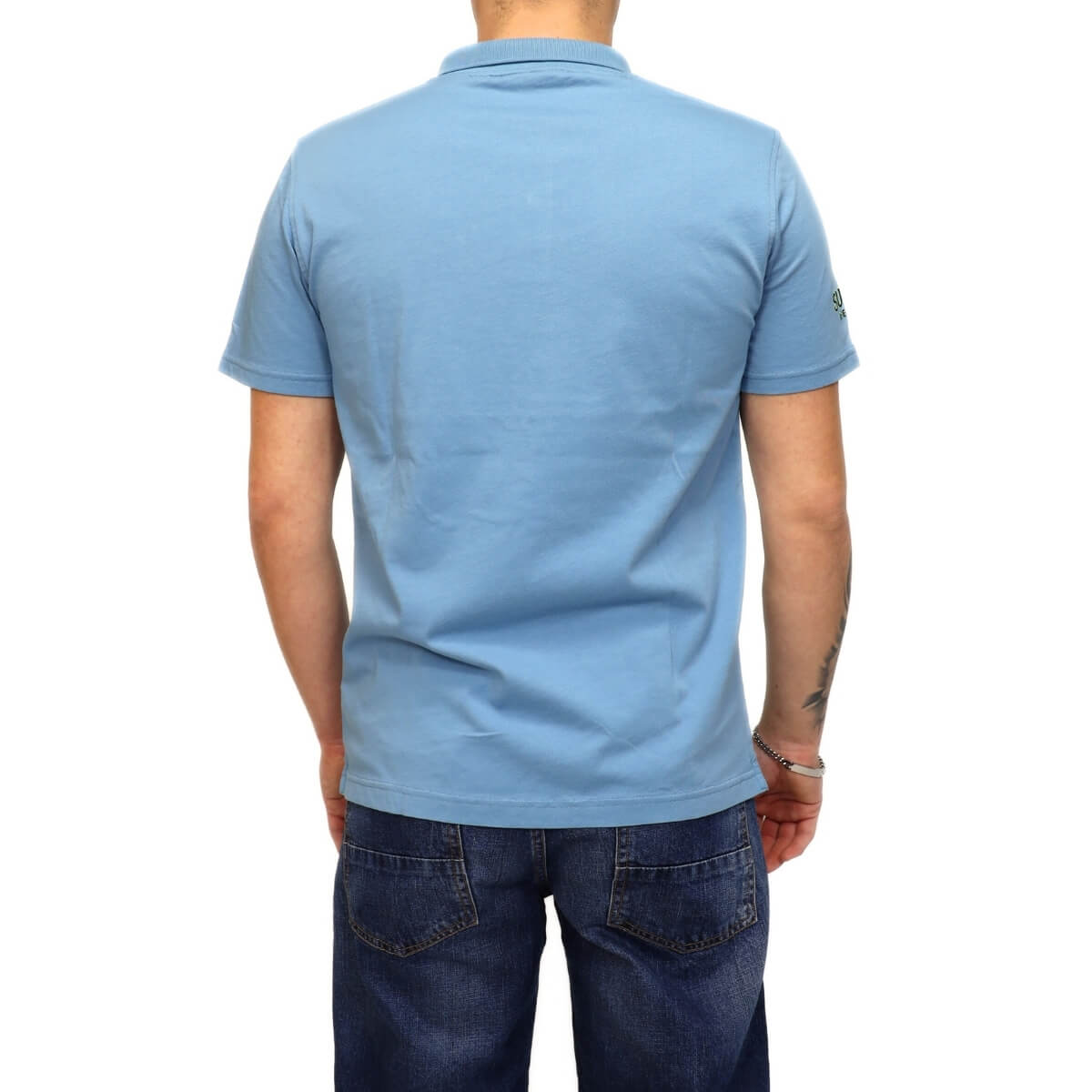 SUN68 POLO A36160 56 AZZURRO