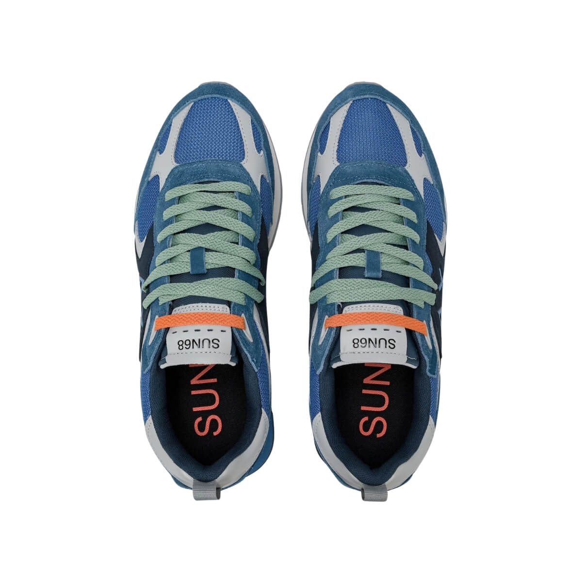 SUN68 SNEAKERS BZ36118 80 BLU