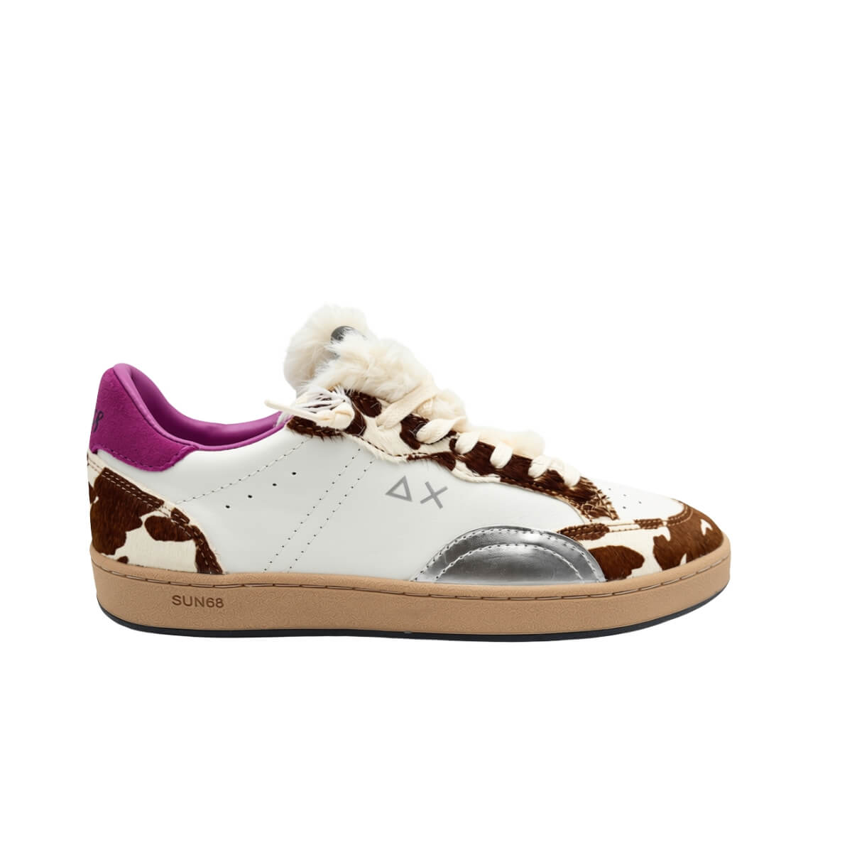 SUN68 SNEAKERS Z46250 01 MUCCATO BIANCO
