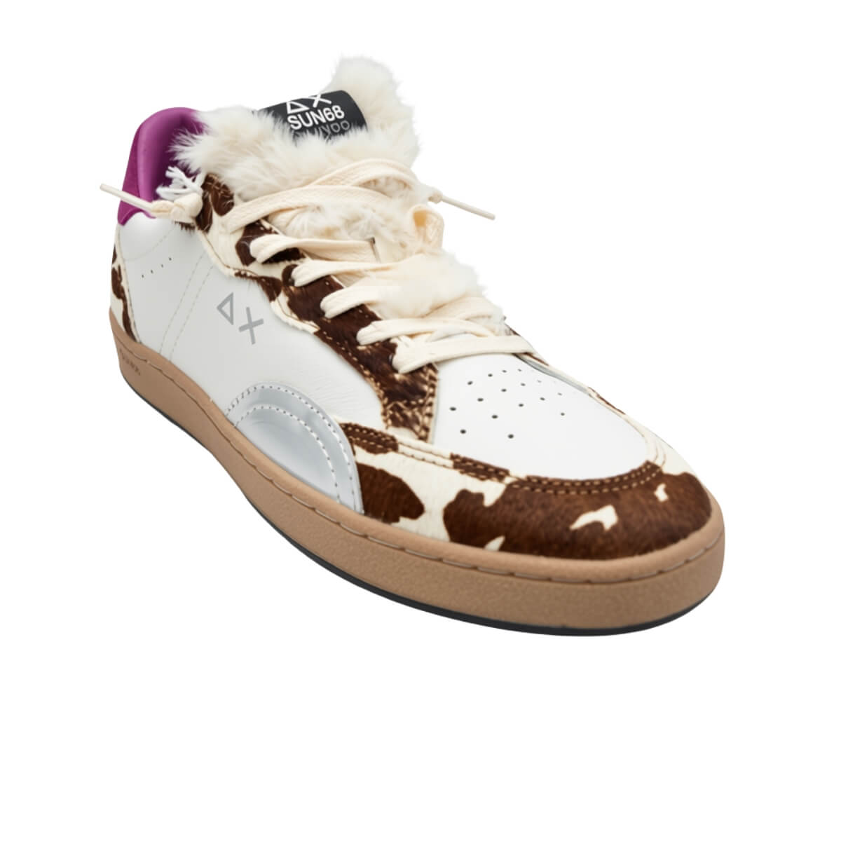 SUN68 SNEAKERS Z46250 01 MUCCATO BIANCO