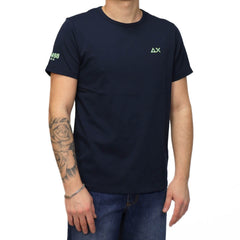 SUN68 T-SHIRT T36140 07 BLU